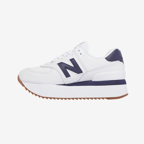 New Balance Womens 574 Stacked Platform WL574ZFM - Picture 2 of 6